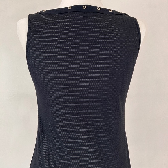 SHAN BLACK MESH & GROMMETS COVERUP - Picture 9 of 13